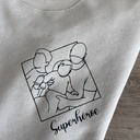 Sudadera con silueta